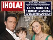 Aracely Arámbula espera otro hijo de Luis Miguel